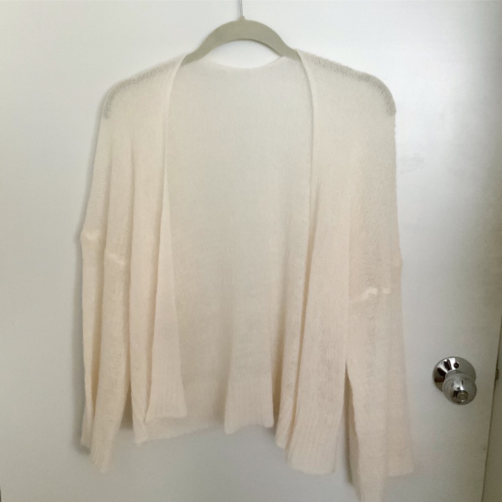Open front lightweight cardigan